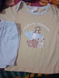 Cute Baby Pajama Set
