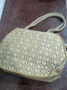Unique Handmade Jute Tote Bag