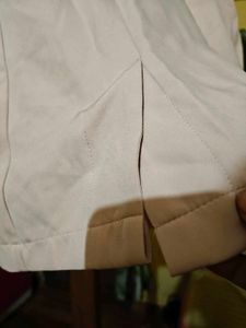 Blush Pink Cropped Ruched Sleeve Shrug