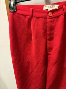 Stylish Red culottes
