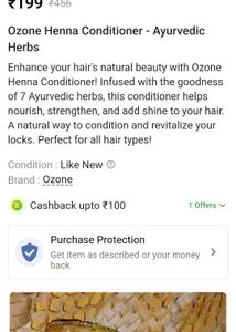 Ozone Henna Conditioner