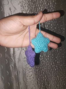 chrochet Star ⭐ 2 pcs