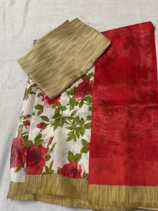 Beautiful Floral Saree