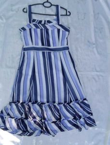 Elegant Striped Summer Dress