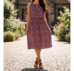 floral multicolour dress