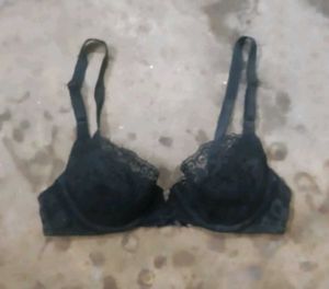Black Lace Bra