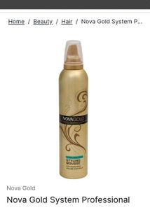 Nova Gold System Professional Super Firm Hold Styl
