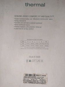Jockey Thermal Mens Bottoms
