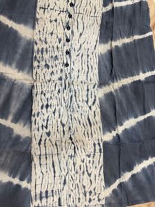 Tie-Dye Button-Up Top