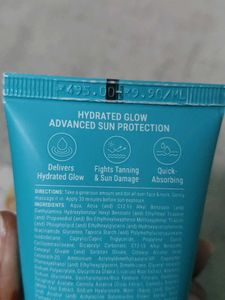 Pilgrim Hydra Glow Gel Sunscreen SPF 50+