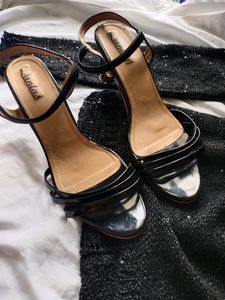 Black Anklestrap Heels