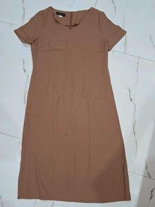 Pinterest Brown Midi Dress 🤎