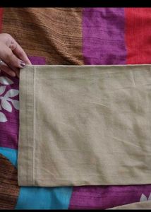 Khaki Wide Leg Trousers