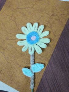 Handmade Pipe Cleaner Flower Decor