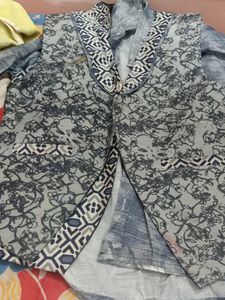 Boy 3 Pc Party Wear Dress,Waist Coat,Shirt And Pan
