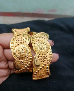 Elegant Gold Bangles