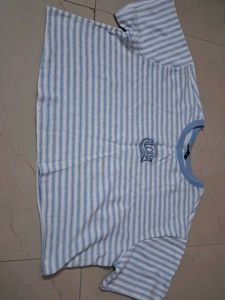 Striped Blue & White T-Shirt