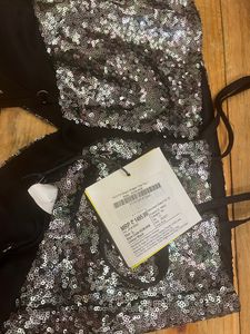 Brand New KOOVS Sequin Strappy Top