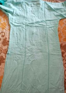 Light Blue Embroidered Kurta
