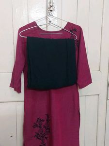 Fabulous kurta set with plazoo