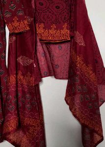 Beautiful Red Ethnic Kurta Set