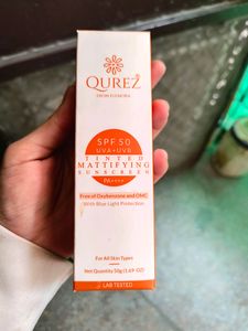 QUREZ mattefying 🧴 🌞