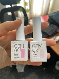 Peach and Beige Gel for nails