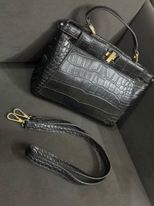 Fendi Peekaboo Mini Crocodile Bag