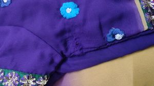 Dual Color Saree