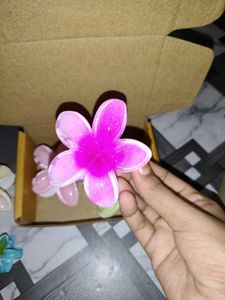 Flower Hair Clips - Set of 3
