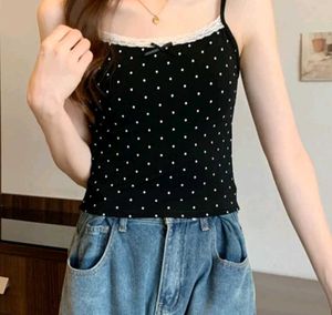Savana Polka Dot Cami Bra Top