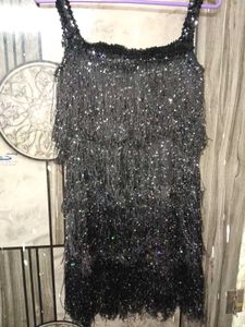 Katrina Kaif's Sparkly Fringe Flapper Dress