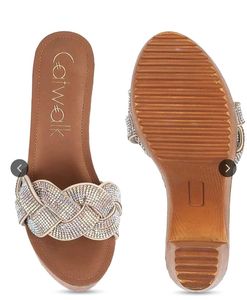 Catwalk Embellished Platform Heels