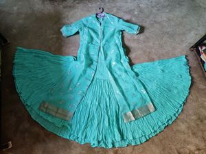 biba long double layer gown ..2 pcs