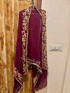 Elegant Silk Kurta Set with Dupatta