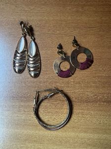 Combo of three earrings