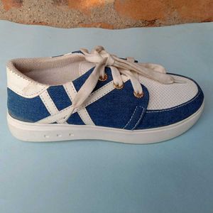 💙 Blue &amp; 🐇White shoe 👟