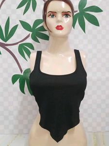 (800)Black Tank Top