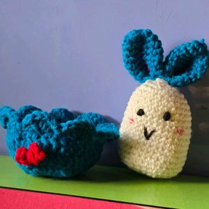 Handmade Crochet Bunny Toy