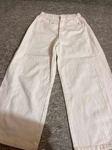 White Wide Leg Jeans
