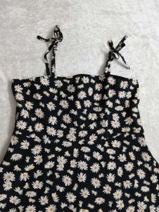 Daisy Print Mini Dress