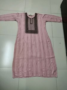 🍑kurta Black⚫ Plazo Plus Size
