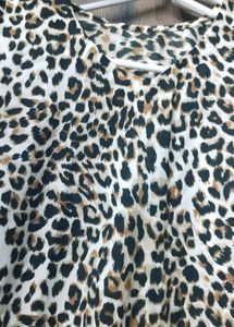 Leopard Print kurti