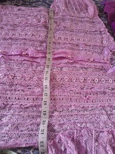Vintage Lace Button-Up Blouse