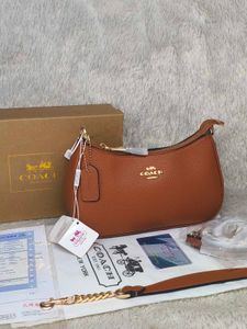 Coach Brown Leather Shoulder Bag