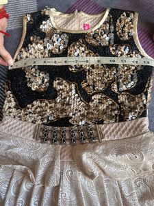 Beautiful 2 In 1 Dress For Girls