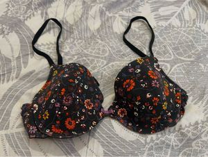 Floral Print Lightly Padded Bra