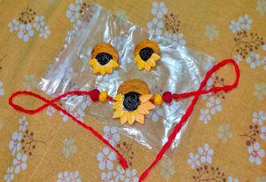 Handmade Necklace Set &amp; Strawberry Keycha