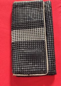 Stylish Mesh Clutch Bag