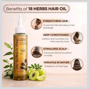 18 Herbs Hair Oil